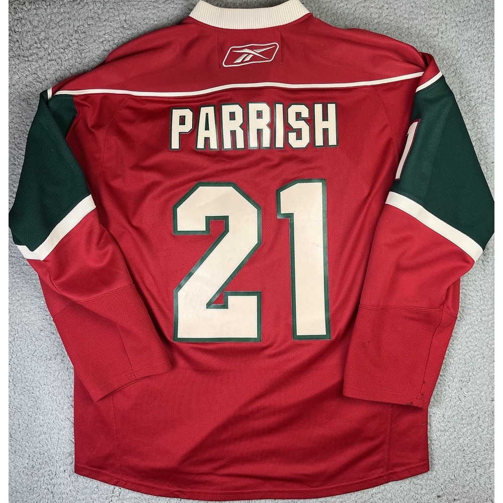 Minnesota Wild Mark Parrish Hockey Jersey Reebok CCM NHL Size XL